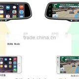 Hot Selling 7.3 Inch Car Rearview Mirror Monitor Full Screen Display With Mirror Link IOS9 and Android Phone thumbnail-2