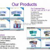 A5 Paper Craft Video Card ,Super Slim Digital Book -----Shenzhen Masrui Supplier thumbnail-4