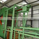 Machinery line for particle board