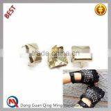 Gold Metal Pyramid Studs For Garment Gloves thumbnail-1