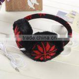 Snowflake Jacquard Design Earphone Earmuffs thumbnail-2