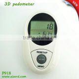 Professional Gift Sports 3d Sensor Usb Pedometer Step Counter
