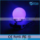 Decorative Rgb Color Night Light 3" Orbs Kids Gift Rotomolded PVC Plastic Led Ball