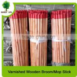 150x2.5cm varnished quality plastic broom handle made in china
