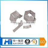OEM High Precision Fabrication Round Stamping Galvanized Steel Mounting Plate for Pipes thumbnail-2