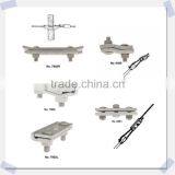 Pole Line Hardware Messenger & Telecommunications Hardware Clamps Messenger Suspension Steel Guy Clamps thumbnail-3