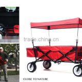 camping foldable pull cart lovely baby trolley