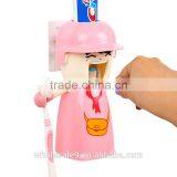 Kids Automatic Toothpaste Dispenser Toothbrush Holder Tumbler Set thumbnail-1