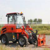 Everun ER08 Wheel Loader Hydraulic Driving, 800KG Loading Capacity With Snow Blade thumbnail-4