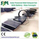 Vent Goods Solar Gable Fan With Battery and (adjustable) Solar Panel to Keep House Cool and Dry Wall Mounted Exhaust Fan thumbnail-3