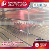 EN10219 Square Rectangular Galvanized Rectangular / Square Steel Tube for Fence Post thumbnail-4