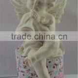 Decorate Sitting Mini Angel Statue thumbnail-1