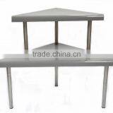 China Factory Kitchen and Home Stainless Steel Corner Storage Shelf thumbnail-4