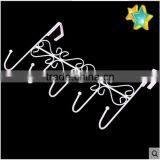 PN Decorative Over the Door 5 Hook Rack Organizer / Hanger Clothes at Office/Home Door Hanger thumbnail-5