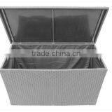 Outdoor Rattan Wicker Furniture Storage Box W/ Free Protective Cover thumbnail-3