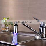 Temperature Automatic Control LED Copper Bubble Color Changing LED Faucet Light Spout, Kitchen Basin LED Faucet For Wholesale thumbnail-3
