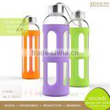 Borosilicate Heat Resistant Glass Travel Bottle BPA Free thumbnail-6