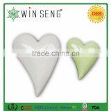 ceramic heart ornament desgin hot sale