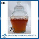 PJ24 Clear Glass Beverage Dispenser thumbnail-1