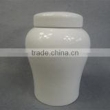 Custom competitive price wholesale white ceramic urns