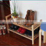 New Product 2 Tires Water Proof Wooden Shoe Rack thumbnail-3