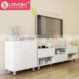 Hot Sale Home Furniture Mordern Simple MDF Wood TV Media Stand With Drawer Storage Cabinet thumbnail-4