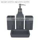 Natural Concrete Home Hotel Decoration Cement Bath Accessory With Word Deboss thumbnail-1