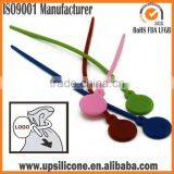 Leaf Shape Silicone Bag Sealer, Leaf Silicone Tie,silicone Rope for Tie up Food thumbnail-2