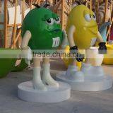 Fiberglass M&M Cartoon Sculpture thumbnail-5
