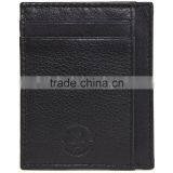 RFID Blocking Minimalist Real Leather Slim Front Pocket Money Clip thumbnail-3