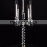 Tall Glass Pillar Candle Holders for Tables thumbnail-2