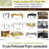 HM09-Living Room Furniture Set and Antique Armchairl and Coffee Table thumbnail-2
