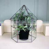 Glass Terrarium Geometric Indoor Green House Gardening House Plants thumbnail-1