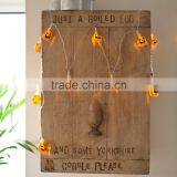 10 Halloween Pumpkin Battery Operated LED Fairy Lights thumbnail-2