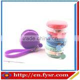 2015 Wholesale Macaron Coin Purse Silicone Bag Women Coin Pouch Wallet Made in China thumbnail-1