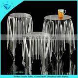 Modern Acrylic Table ,Crystal table, plexiglass table display