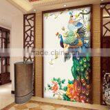 Small Ball Shape Fiber Glass Water Fountain With Rattan Base thumbnail-4