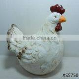 Ceramic Easter Chicken for Spring Home thumbnail-2