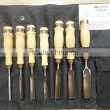 High Quality Graving Chisel/wood Carving Chisel Set-7pc
