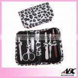 Fashional Leopard Print Pouch Nail Care Kit thumbnail-1