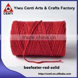 Top Sale Cheapest Beefeater Red Bakers Twine Beefeater Red Solid Bakers Twine for Packing Gift thumbnail-1