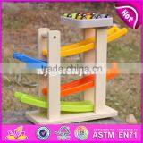 2017 New Design 4 Levels Funny Toys Wooden Kids Car Ramp Toys for Toy Cars W04E048 thumbnail-2