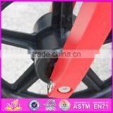 2016 Wholesale Cheap Red Kids Wooden Balance Bicycle Prices W16C143 thumbnail-3