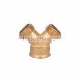3/4"brass Y Hose Connector Gardening Watering High Quality OEM Custom-made. EU thumbnail-1