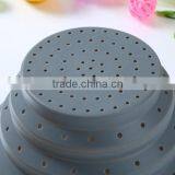 Silicone Foldable Colander Kitchen Tools Strainers Colanders Collapsible thumbnail-6