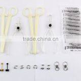 Pro Body Art Ear Nose Navel Lip Piercing Kit Tools Jewelry Needles $7.59 Buy It Now 14d, FREE Shipping, 30-Day Returns thumbnail-1