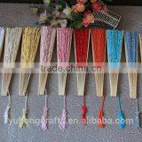 Black Color Lace Wedding Fan thumbnail-3