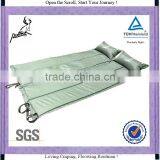 Self Inflatable Picnic Camping Mat With Pillow Air Bed Sleeping Pad Matress thumbnail-3