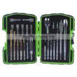 50 Piece Hex Shank Drill Bit Set in Plastic Case thumbnail-1
