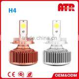 New Arrival 4 Generation H4 Car Led Headlight 12V-24V High Low Beam LED Light thumbnail-2